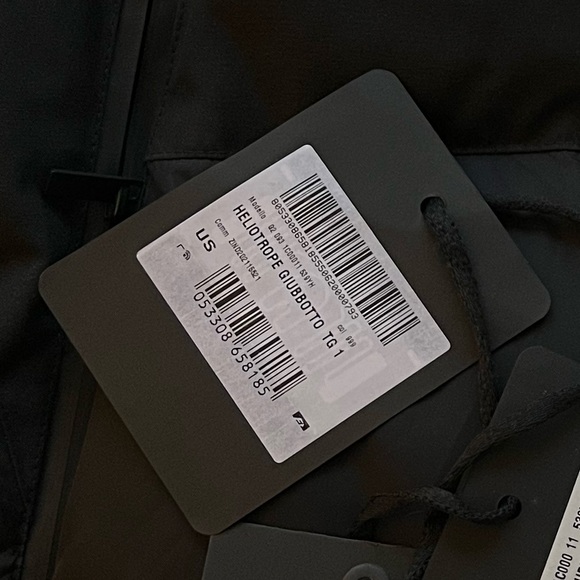 NWT Heliotrope Water Repellent 750-Fill-Power Down Coat with Removable Hood - Picture 12 of 16